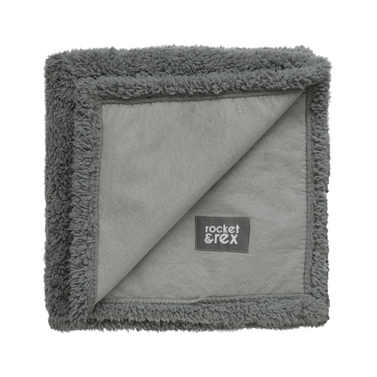 Small Waterproof Pet Blanket, Grey, 21 x 27
