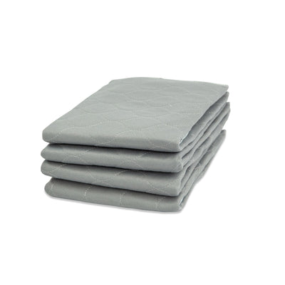 rocket & rex 4-pack medium-size grey pads are great for puppies and smaller dogs, with their superior absorption and durability
